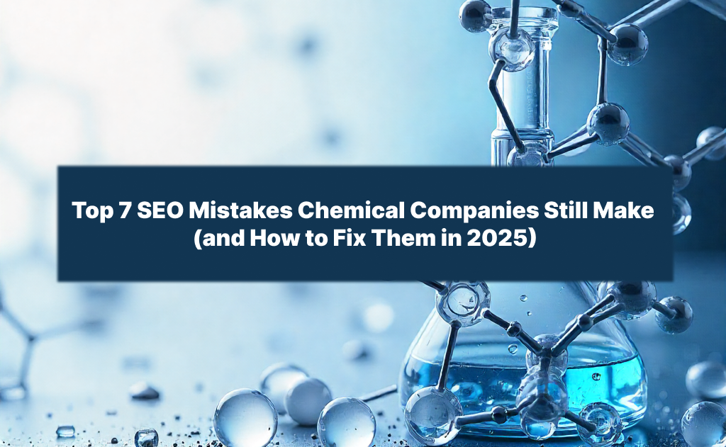Top 7 SEO Mistakes Chemical Companies Still Make (and How to Fix Them in 2025)